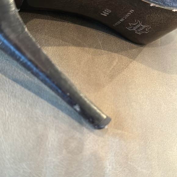 Donal J. Pliner Eartha Grey Suede Leopard Pointy Stiletto Heel Boots Size 8 - Picture 7 of 14